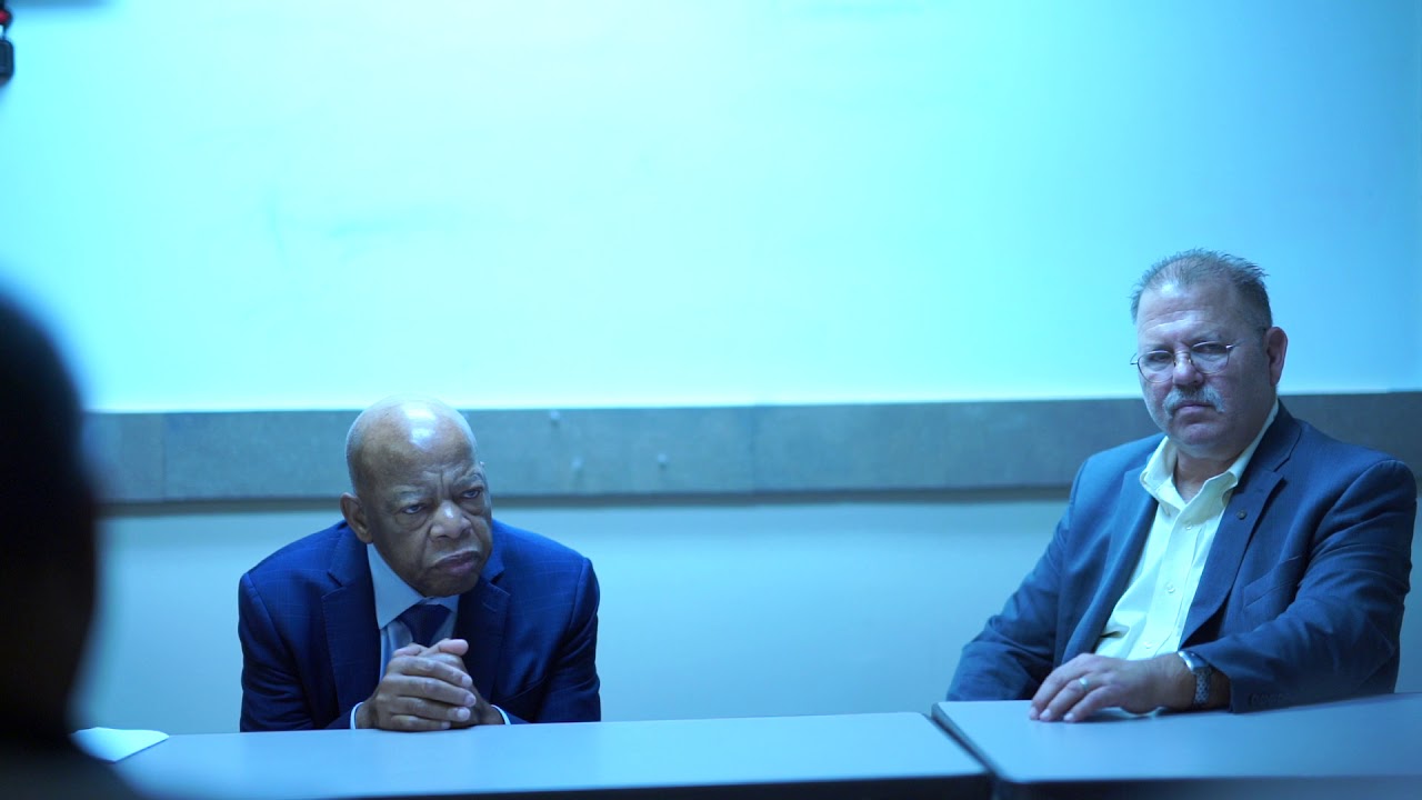 Congressman John Lewis Talks with Teamsters Local 728