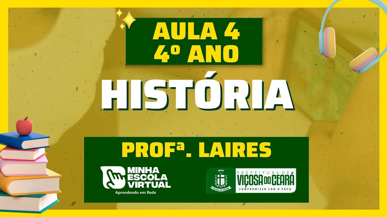 4&ordm; ANO | HIST&Oacute;RIA | DO NOMADISMO AO SEDENTARISMO - REVIS&Atilde;O | AULA 04