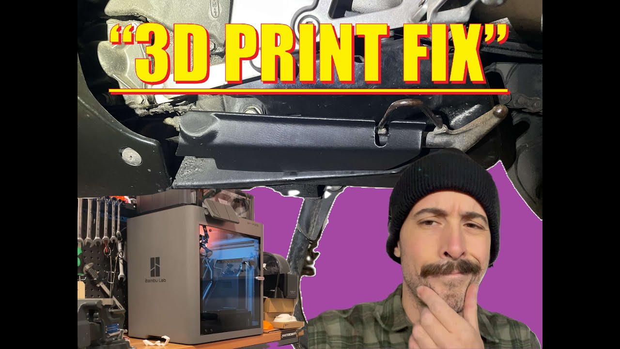 Can a 3D Printer Fix a Missing Motorcycle Part? | Honda VFR 750