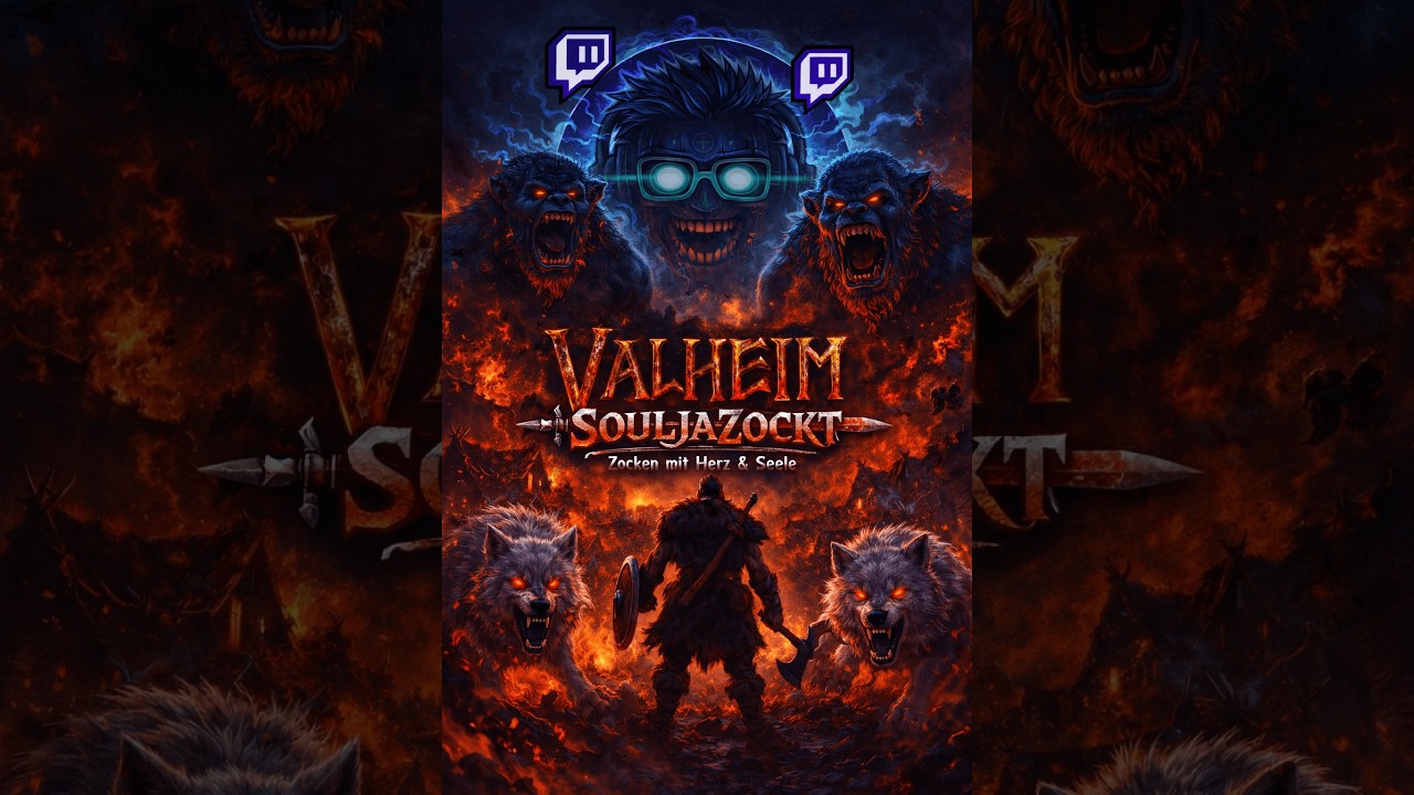 Valheim S02E36 - Jetzt nur keine Flachsen machen! Na klar werden wir gejagt! Why not?!