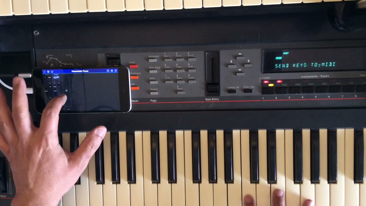 Ensoniq EPS Classic - How to set it up as a MIDI Controller & Sequencer