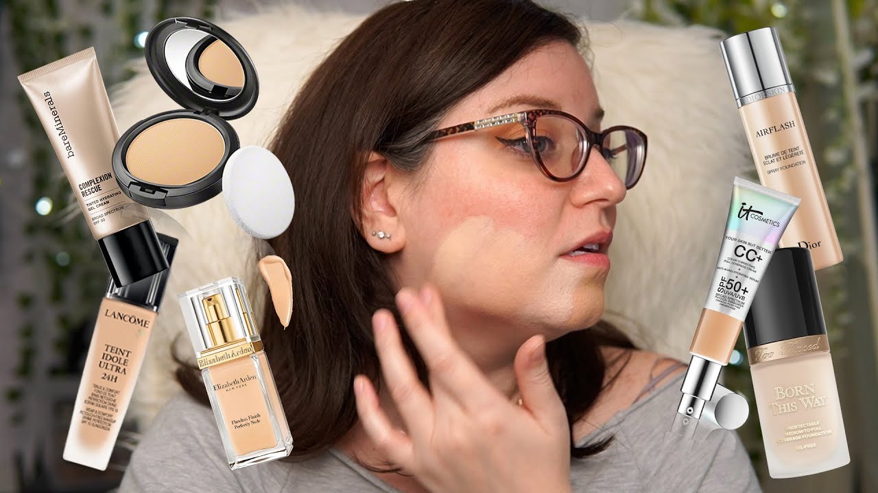 Swatching all of my Foundations | CORRIE V