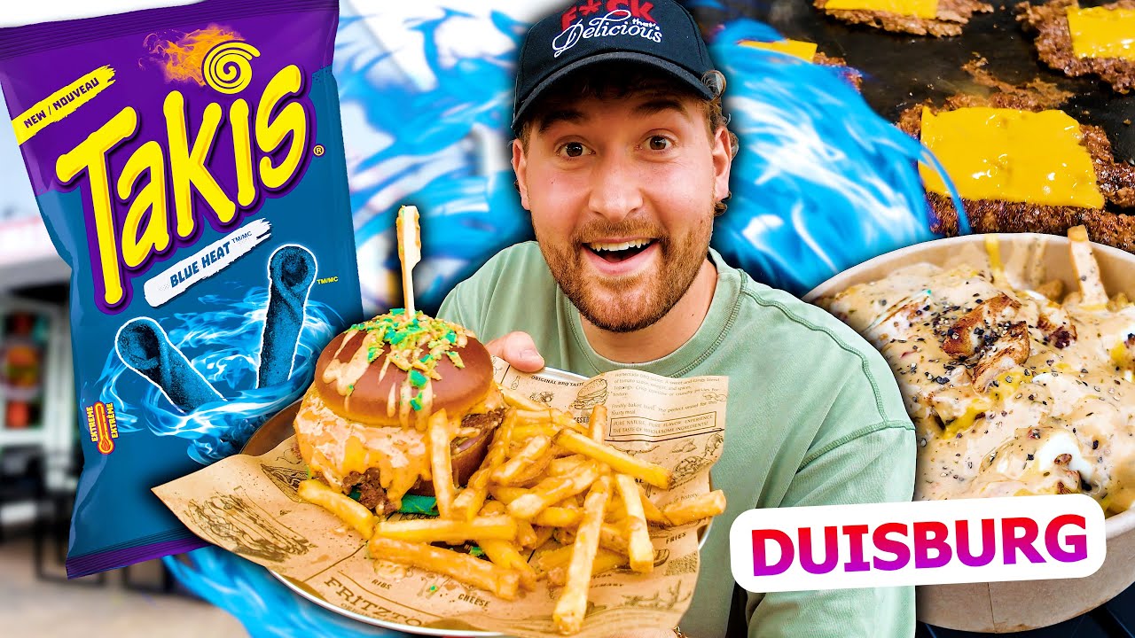 😳Wie schmeckt der TAKIS SMASHBURGER?! 🍔 Foodspot in Duisburg