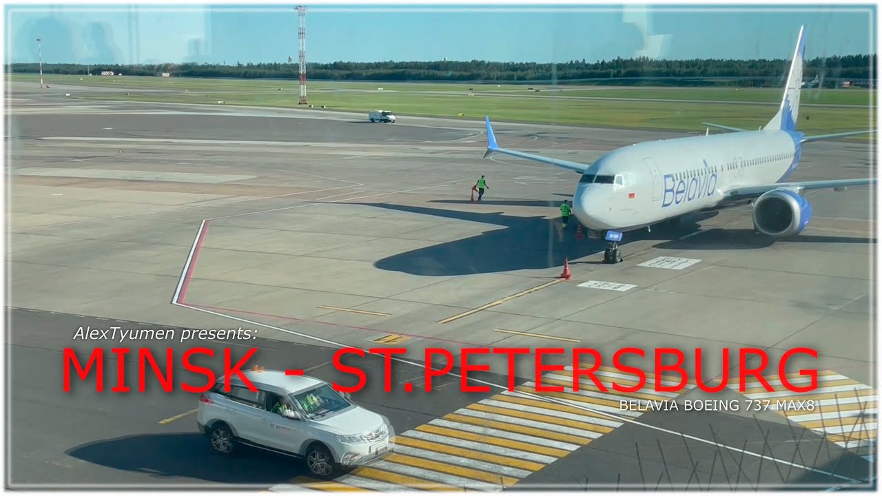 B737MAX.Minsk - St.Petersburg