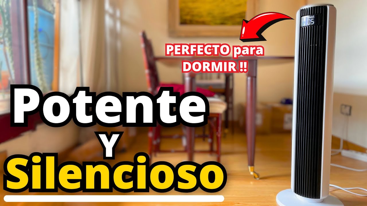 👉El Ventilador de Torre Más SILENCIOSO y POTENTE que puedes comprar 2025! | Ventilador Levoit 20db ✅