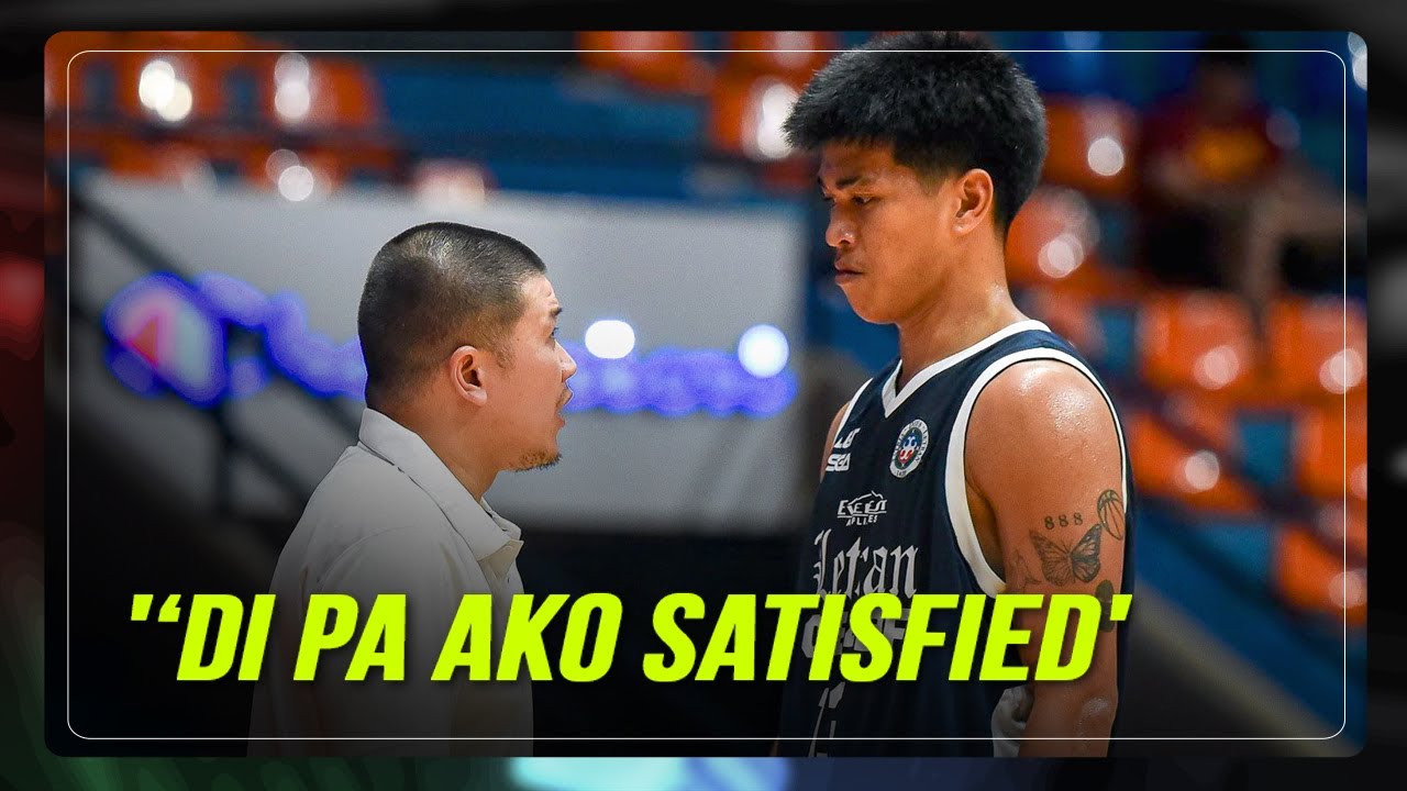 Manalili downplays stellar showing for Letran &mdash; &lsquo;Di pa ako satisfied&rsquo; | ABS-CBN News
