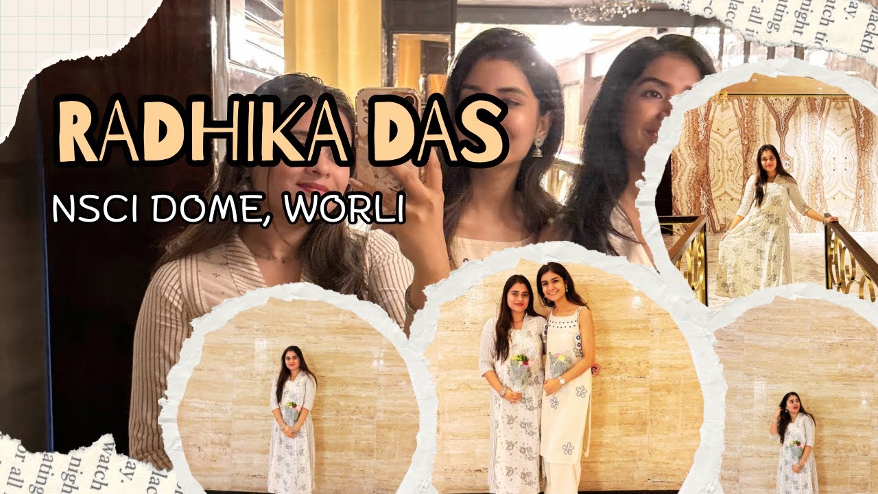 My First Vlog | Heartland India Concert ~ @RadhikaDas | NSCI Dome, Worli