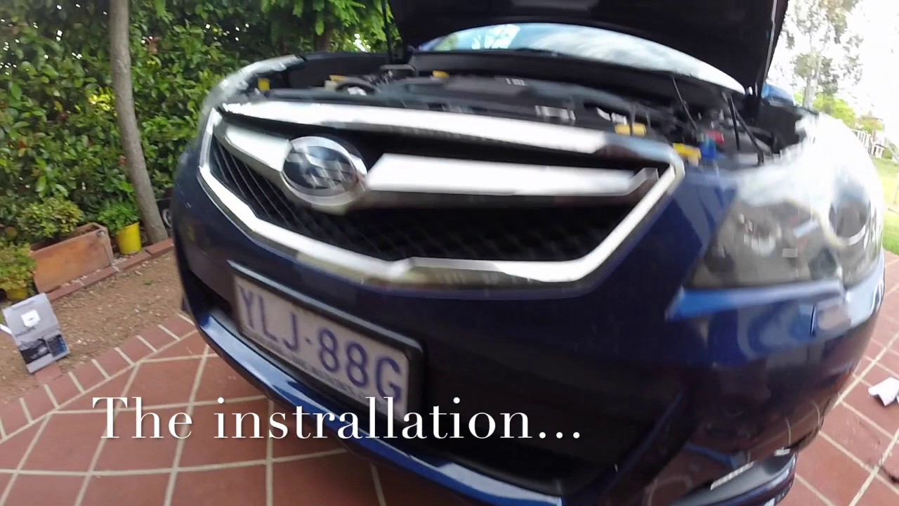 Philips Daylight 9 LED Daytime Running Light on Subaru Liberty (Legacy) GT