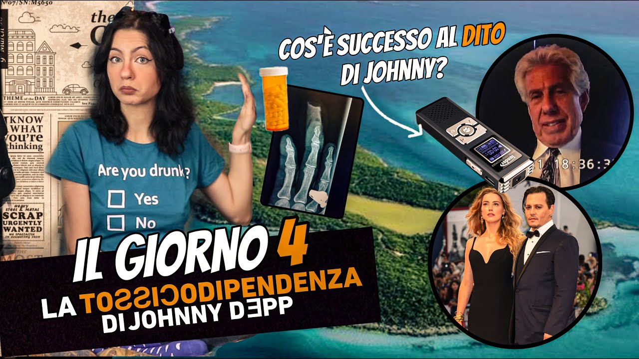 LA TOSSICODIPENDENZA DI JOHNNY DEPP