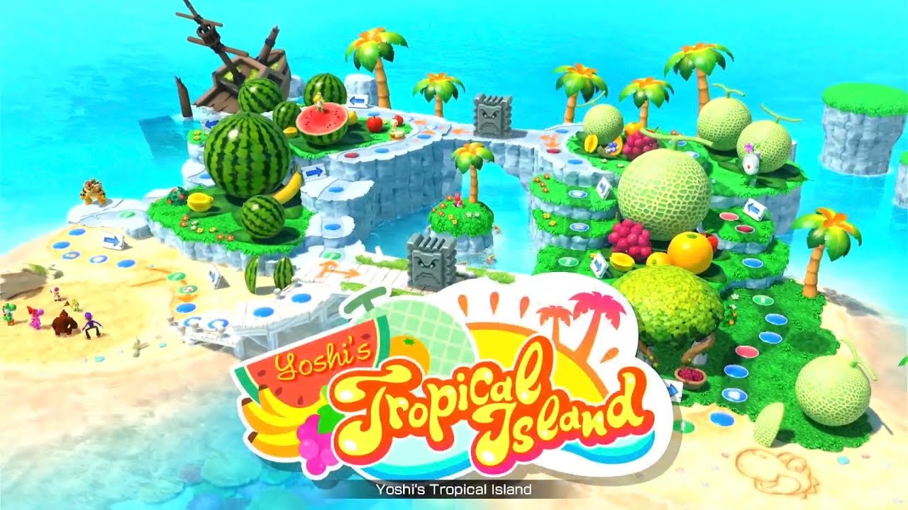 Mario Party Superstars: Yoshi's Tropical Island PLAYTHROUGH (Master Difficulty)