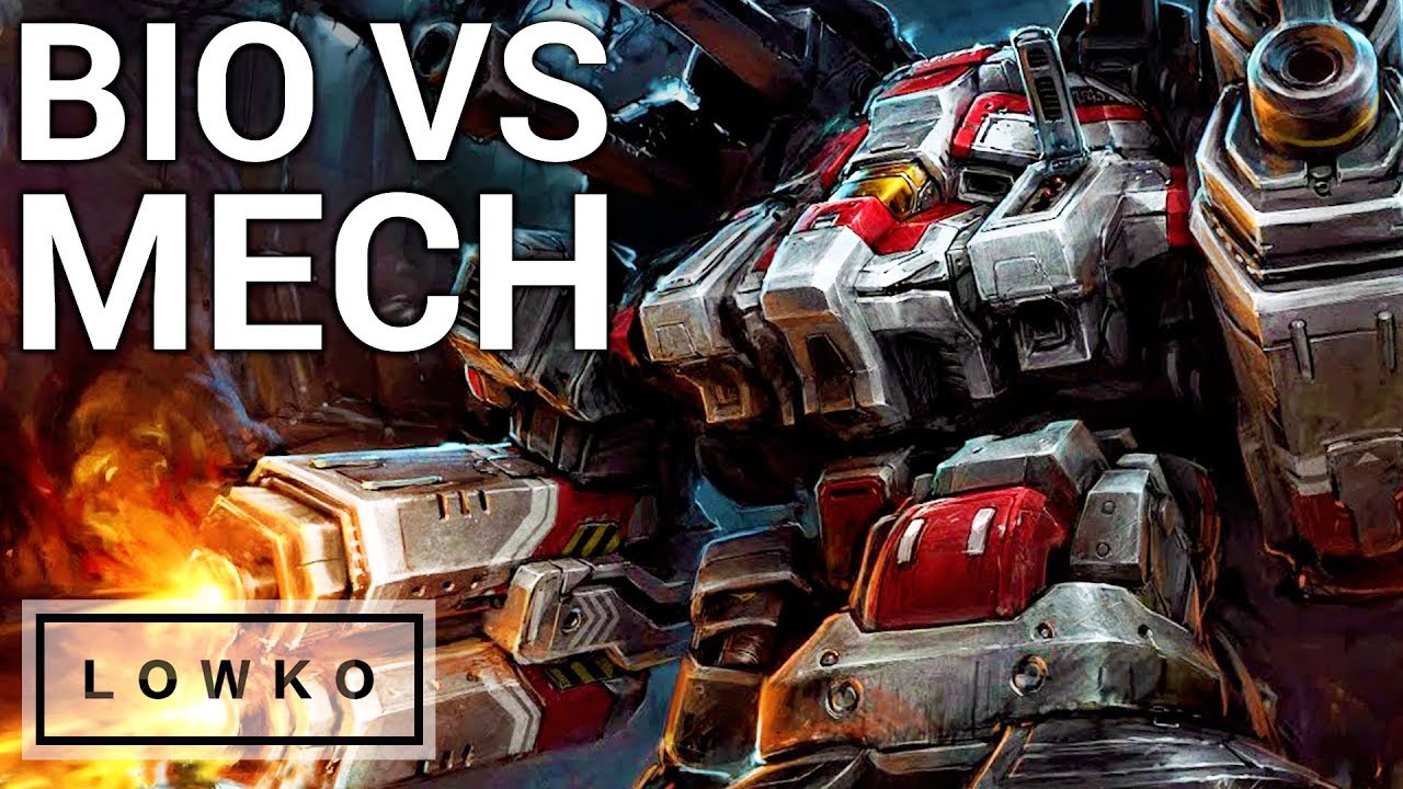 StarCraft 2: Terran Bio vs Terran Mech!