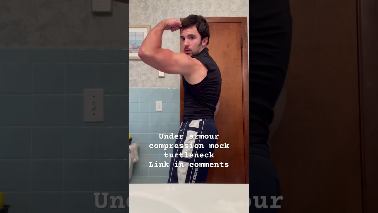 Wear this shirt to bring out extra muscle definition💪    #underarmour #clothingreview #sportswear