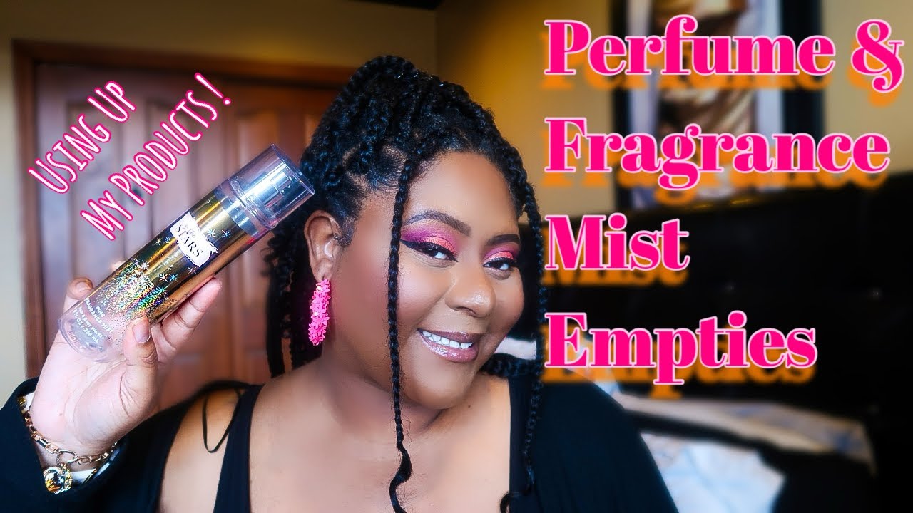 PERFUME AND FRAGRANCE MIST EMPTIES !