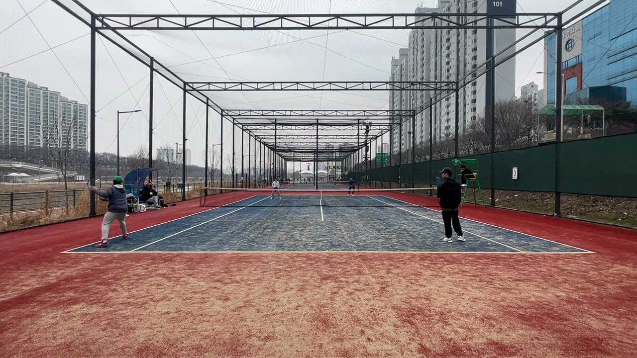 도담테 3월15일 테니스게임 2 #tennis 