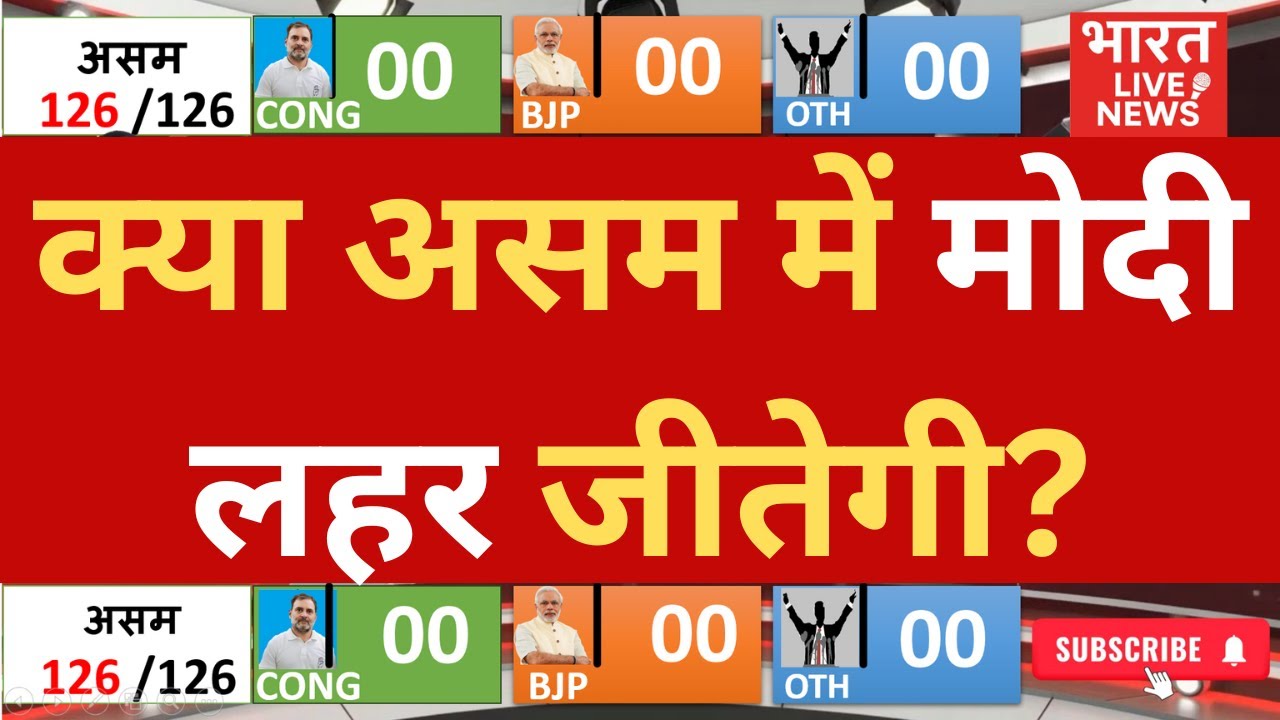 Assam Exit Poll 2026: किसकी बनेगी सरकार? | असम 2026 विधानसभा चुनाव ओपिनियन पोल