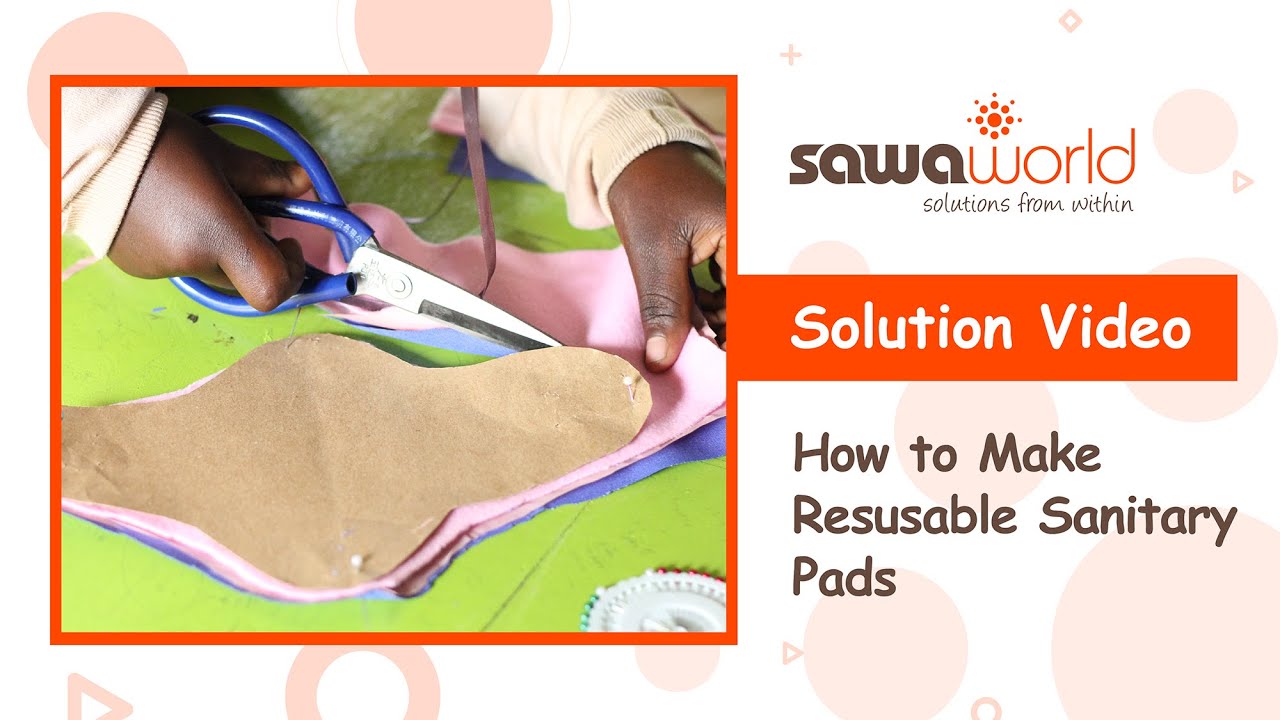 Learning Video: How to Make Reusable Sanitary Pads