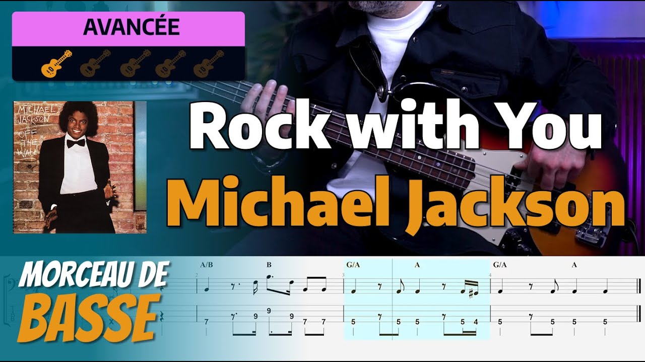 Rock with You - Michael Jackson - Bass Cover Tabs
