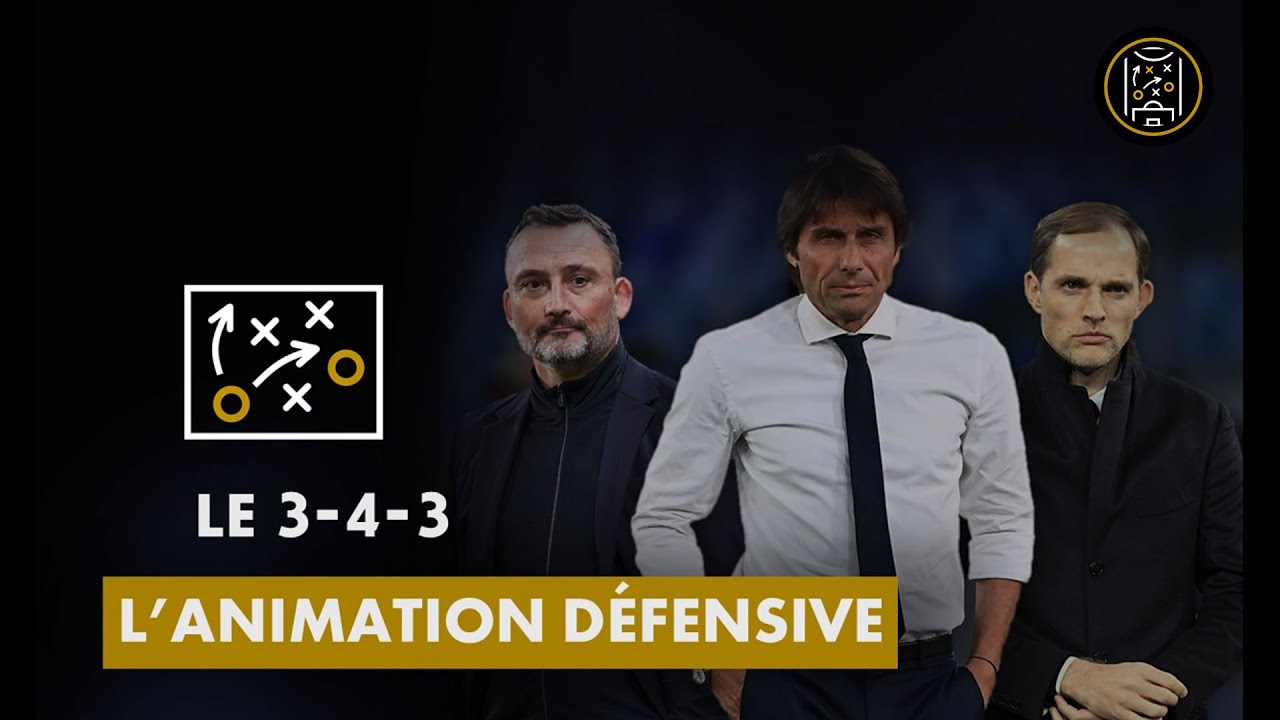 SYSTEME 343 - L'ANIMATION DEFENSIVE | TACTIQUE
