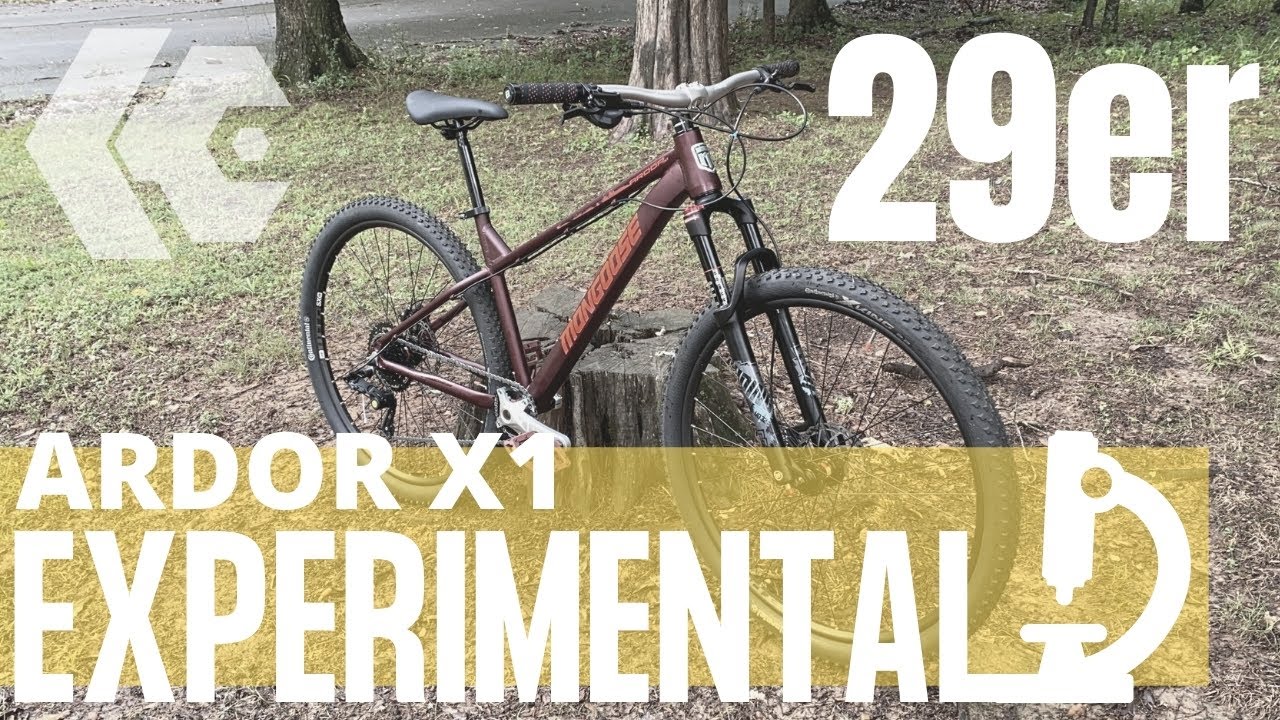 29er Mongoose Ardor X1 Experimental MTB Build - Will 29er Wheels fit the Ardor?