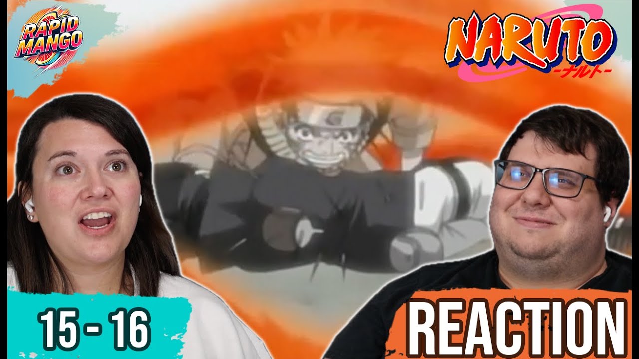 NARUTO'S SEAL BROKE?! | Naruto Reaction | Episodes 15 & 16