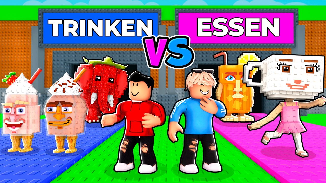 ESSEN vs TRINKEN in Steal A Brainrot!