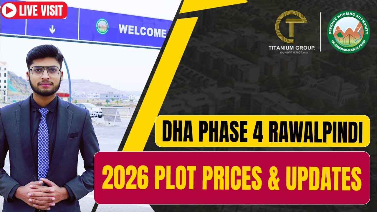Live Visit | DHA Phase 4 Rawalpindi Investment Guide: Current Progress & Plot Prices