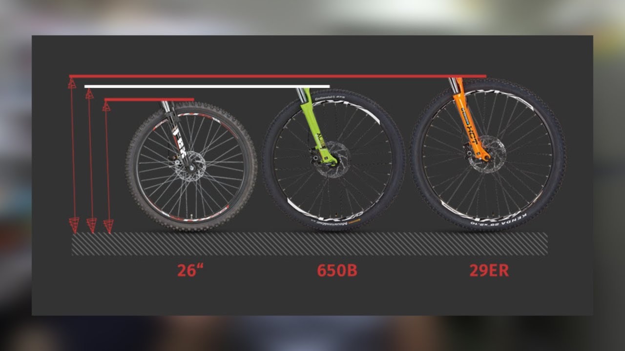 จักรยานล้อ 26 vs. 27.5 vs. 29 ต่างกันยังไง : bikeday tech