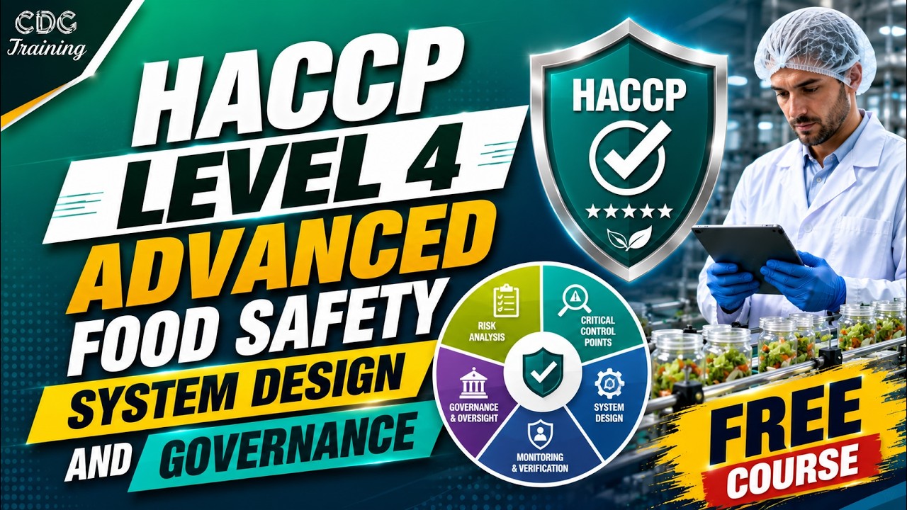 HACCP Level 4 Advanced Food Safety System Design and Governance