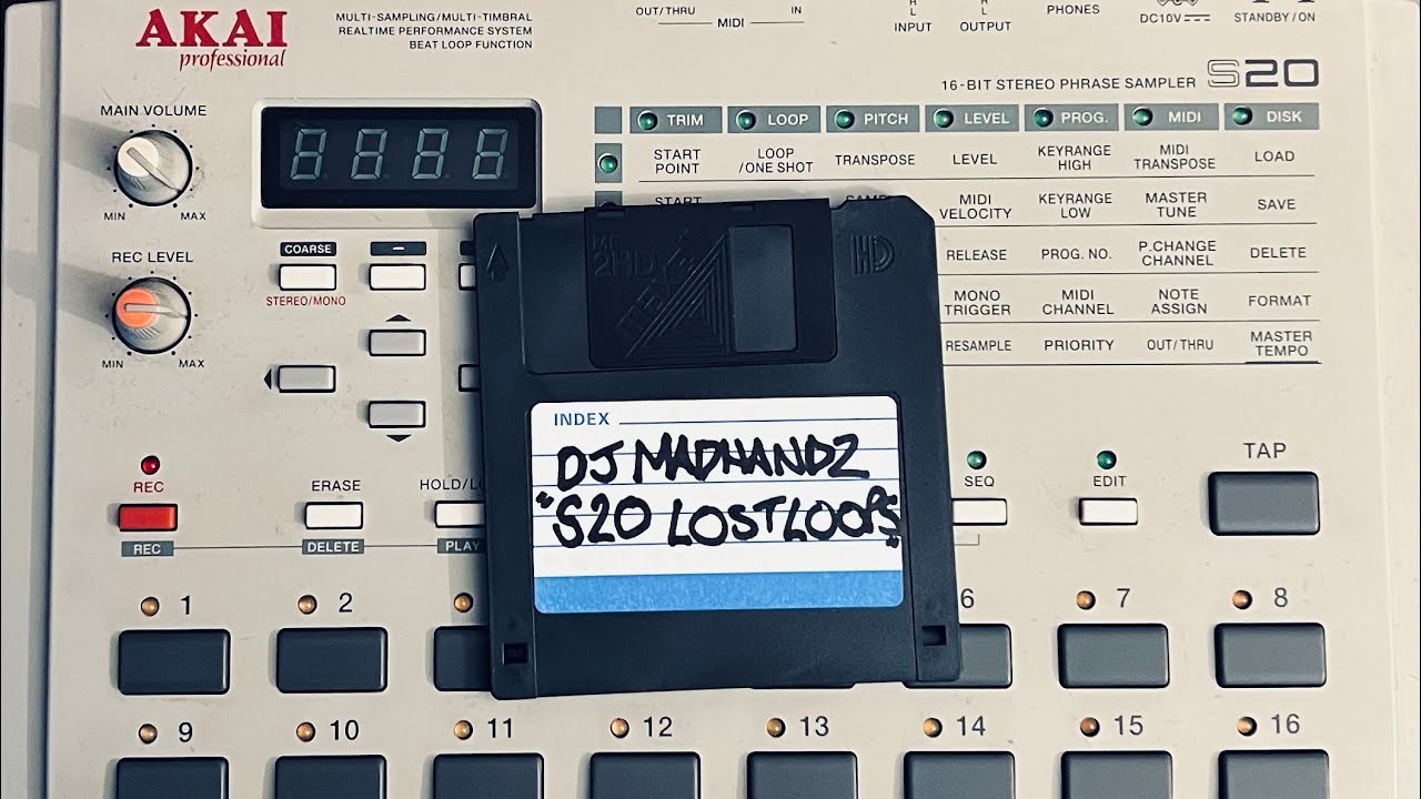 “S20 Lost Loopz” Mini Boom Bap Beat Tape
