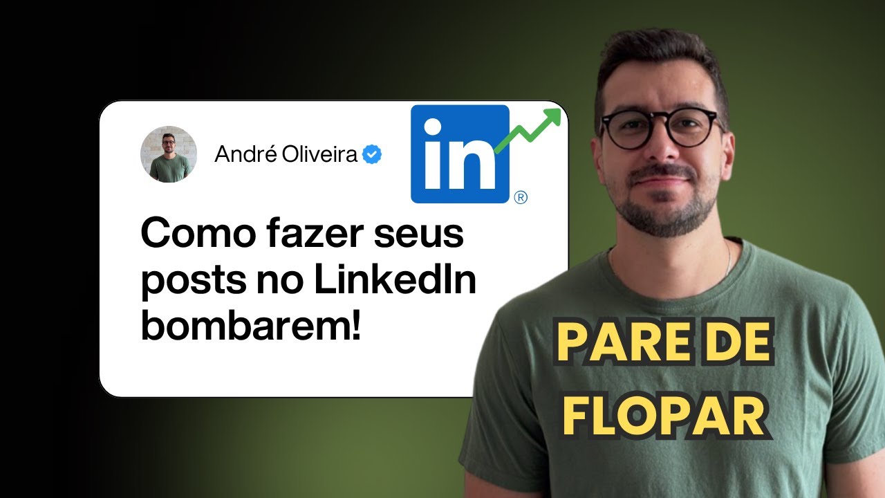 COMO BOMBAR SEUS POSTS NO LINKEDIN (pare de flopar!)