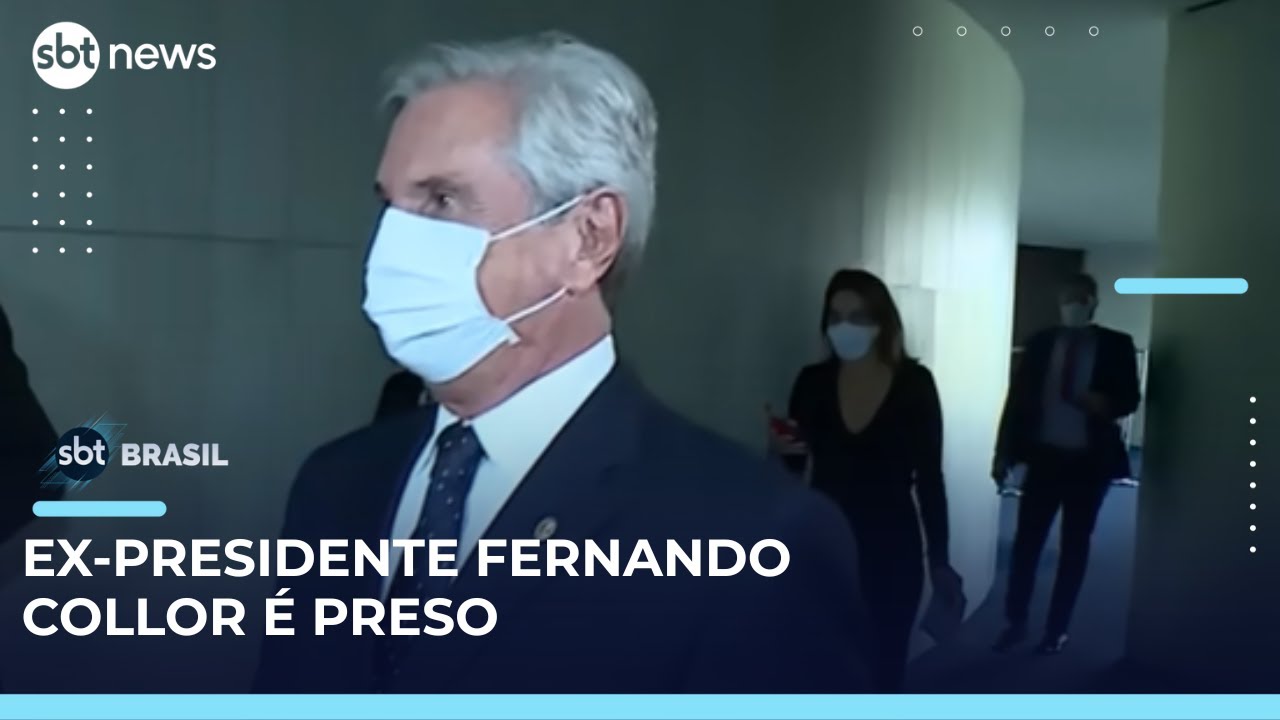 Fernando Collor &eacute; preso em Macei&oacute; ap&oacute;s decis&atilde;o de Moraes | SBT Brasil (25/04/25)