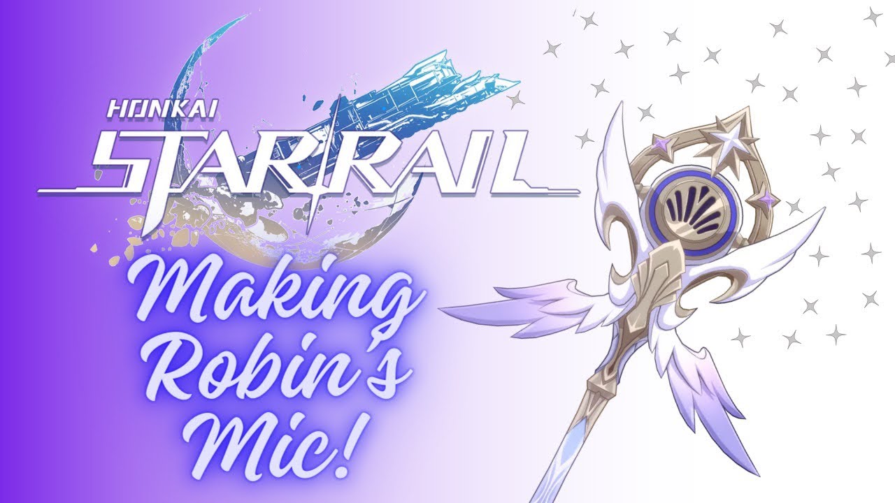 Making Robin’s mic from Honkai Star Rail!
