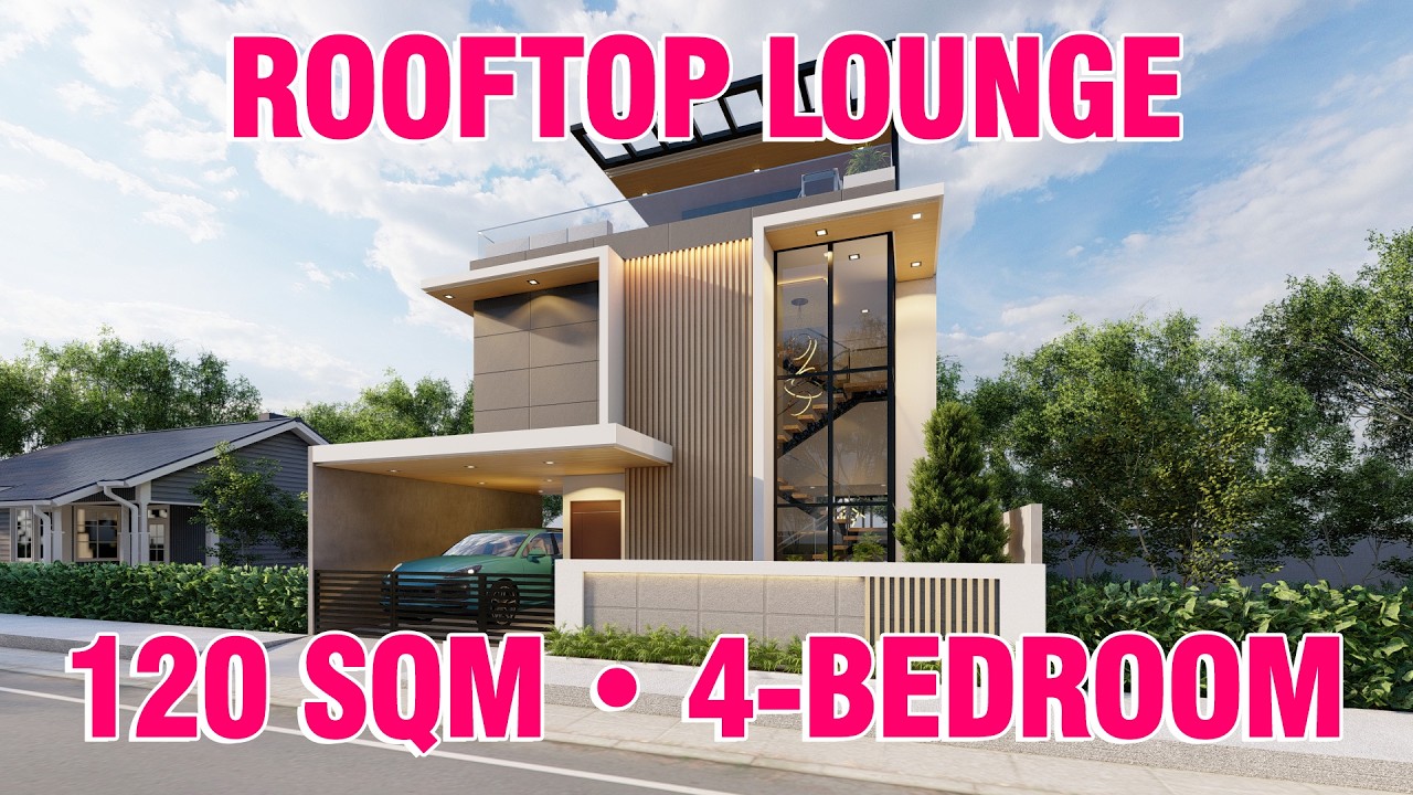This ₱5M Modern Roof Deck House Will Blow Your Mind | 4-Bedroom Design (2026) | ALG Designs