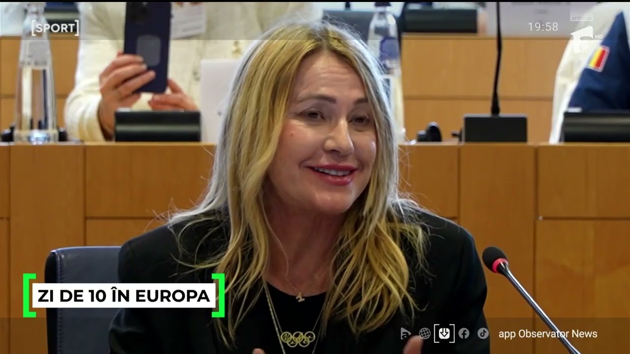 Nadia a ridicat Parlamentul European în picioare! A fost aplaudată de toată sala