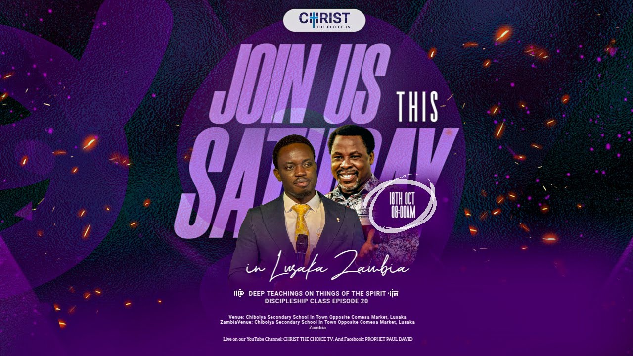LIVE DEEP TEACHINGS ON THINGS OF THE SPIRIT EPISODE 20 #tbjoshualegacy #prophetpauldavid