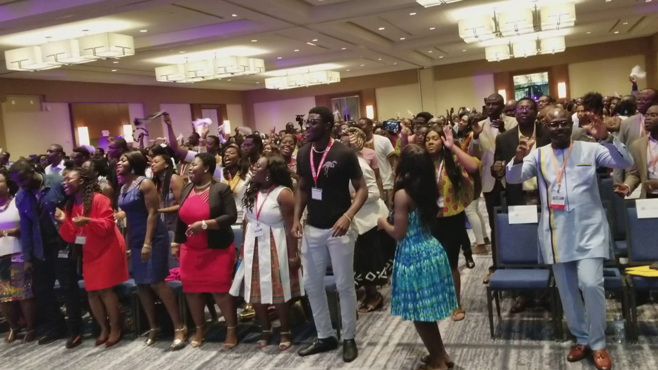 Friday morning praises with Minister Prince @The 2017 PENSA Conference