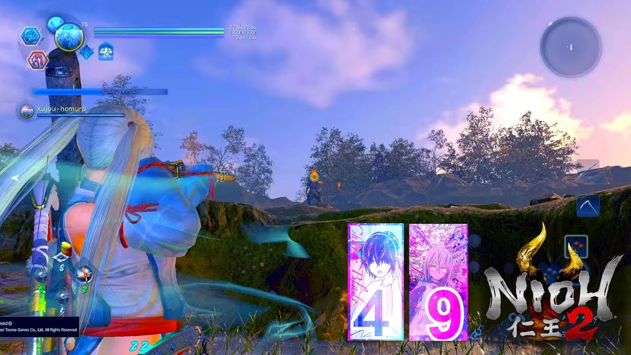 46【二人実況】仁王２｜旭光編・落日の天王山 Part3【60fps HDR PS5】