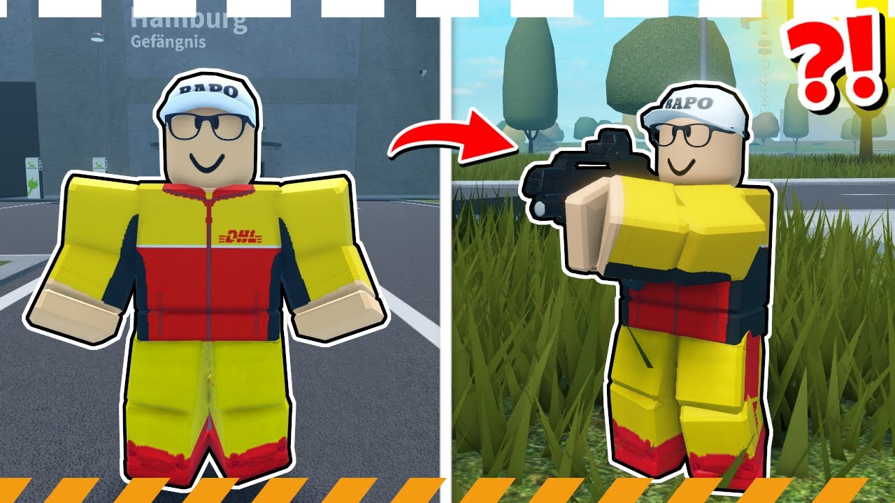 Crimes als DHL FAKE POLIZIST ver*schen!! (Notruf Hamburg)