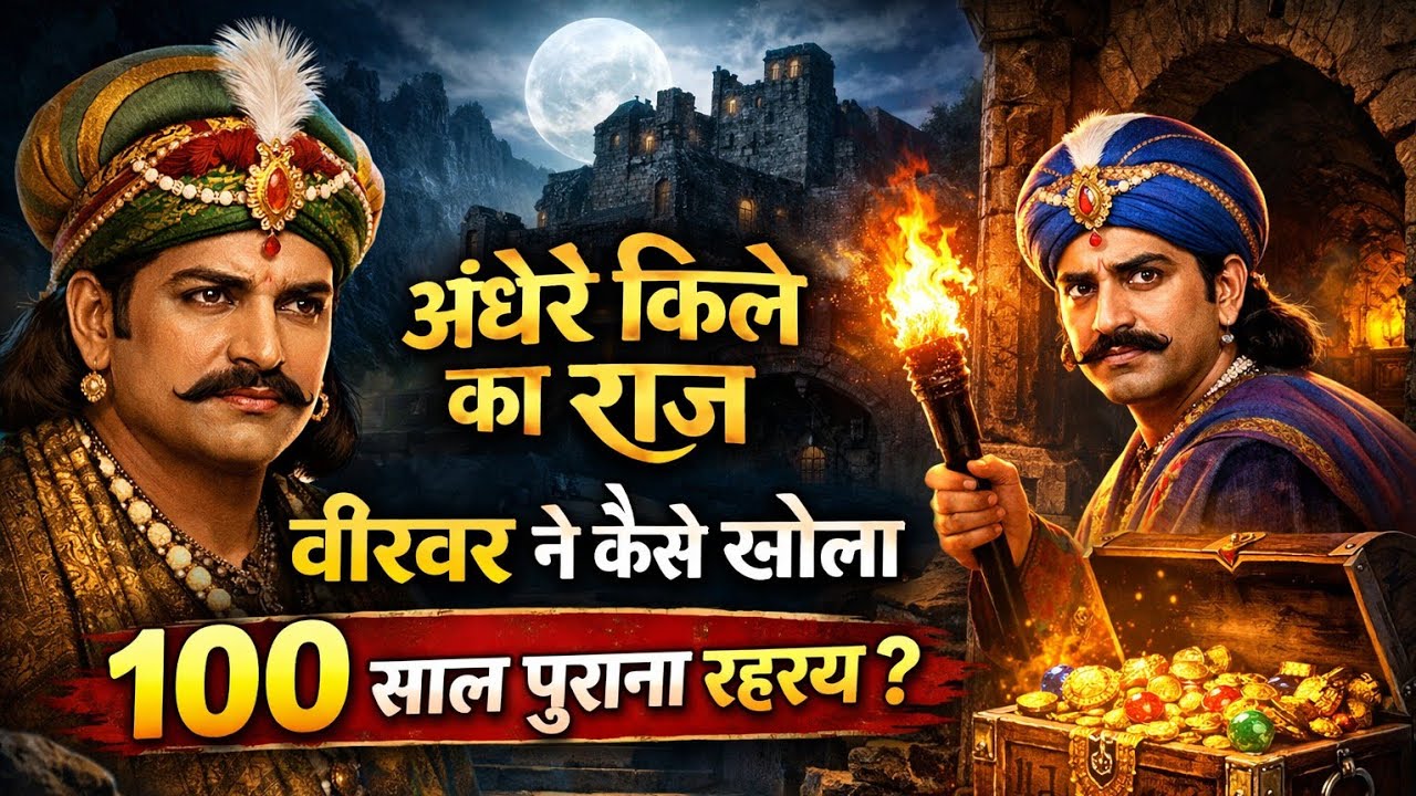 “अंधेरे किले का राज // वीरवर ने कैसे खोला /// 100 साल पुराना रहस्य?”