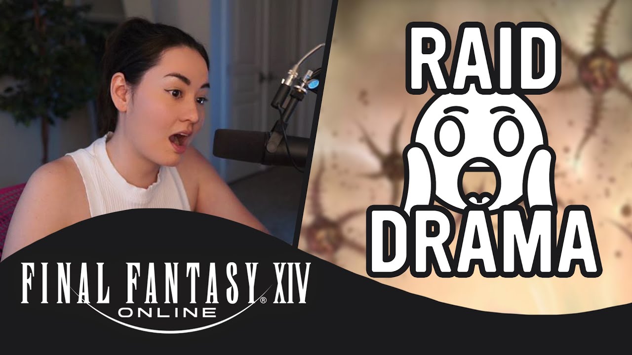 Reacting to FF14 Raid Drama in 4K Again!