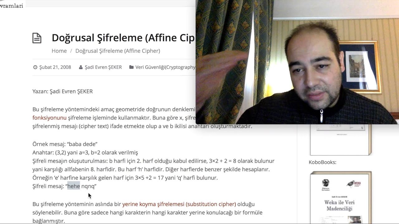 Cryptology 3 Affine Cipher (Linear Encryption)