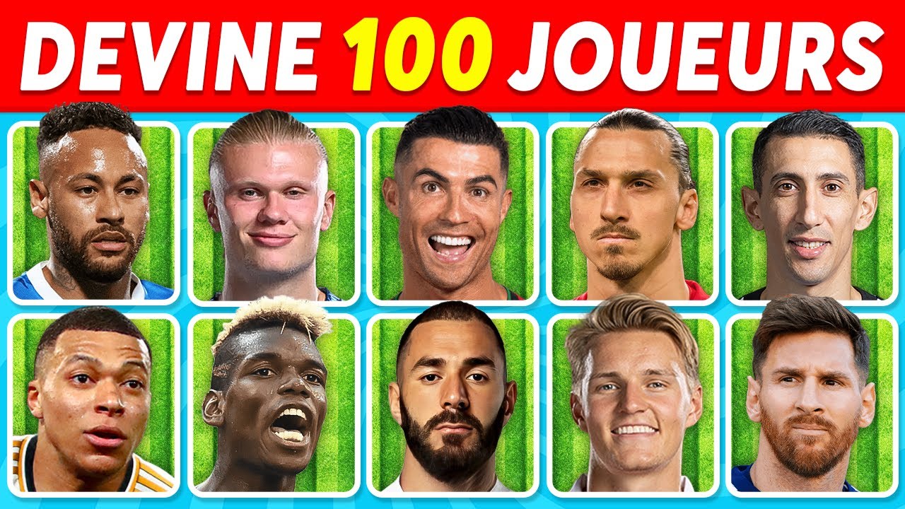 DEVINE 100 JOUEURS DE FOOTBALL EN 3 SECONDES | QUIZ FOOTBALL 2024