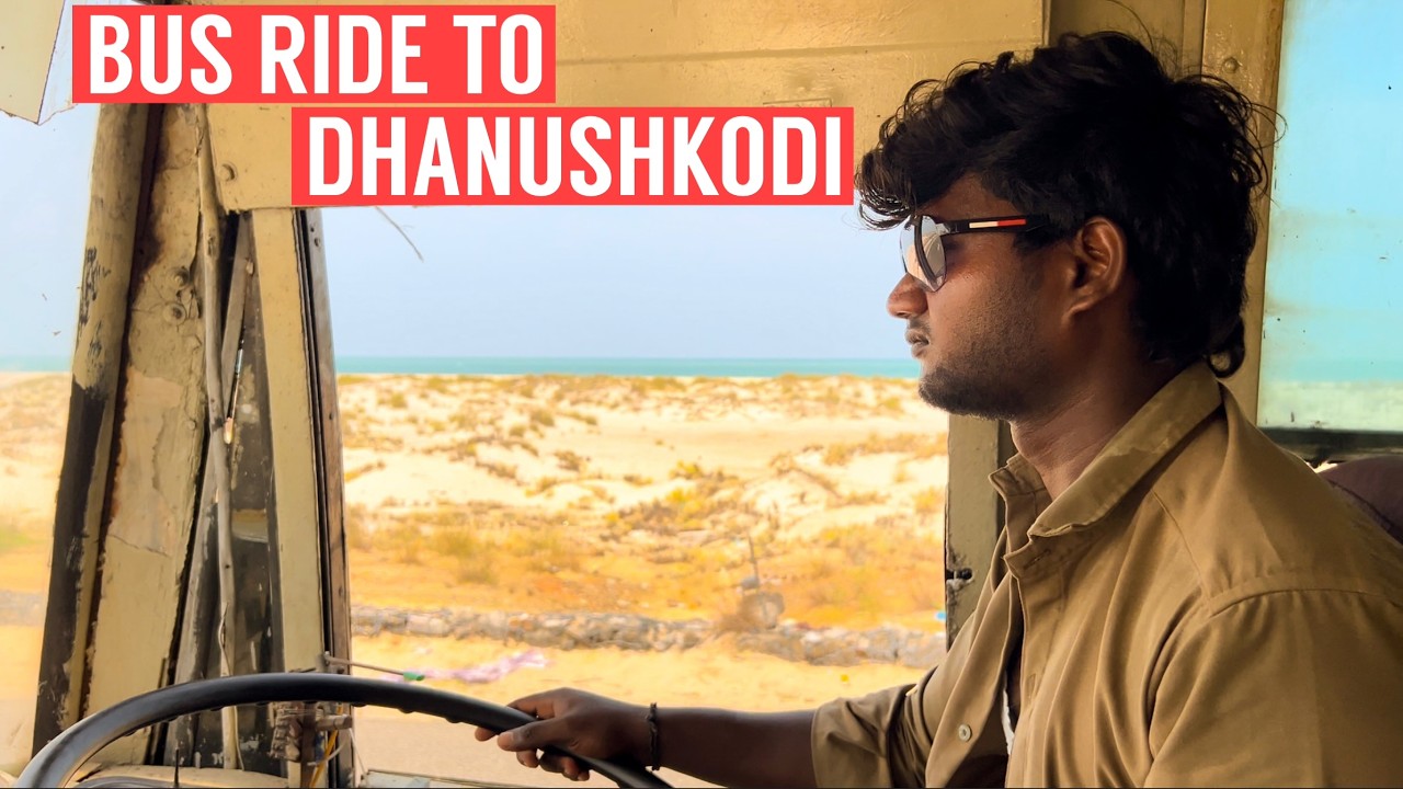 Rameshwaram To Dhanushkodi By Bus | Rameshwaram To Dhanushkodi | रामेश्वरम से धनुषकोडी बस