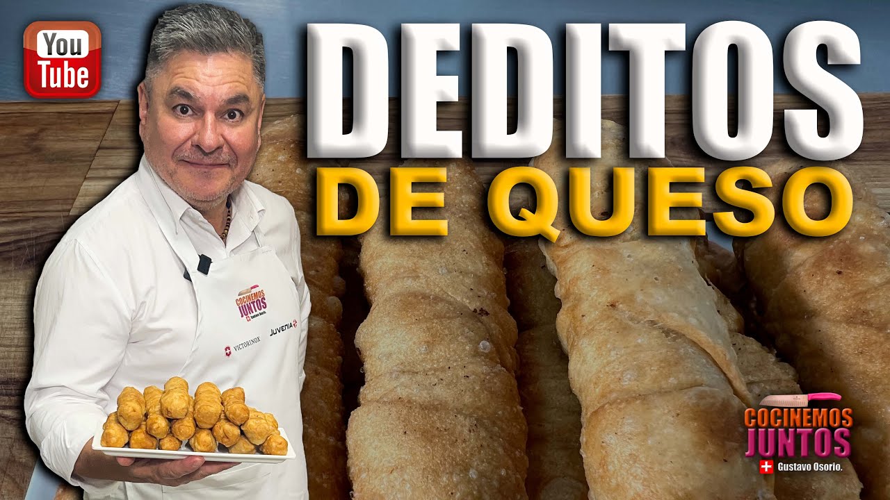 Como hacer DEDITOS DE QUESO | Gustavo Osorio ✅💯