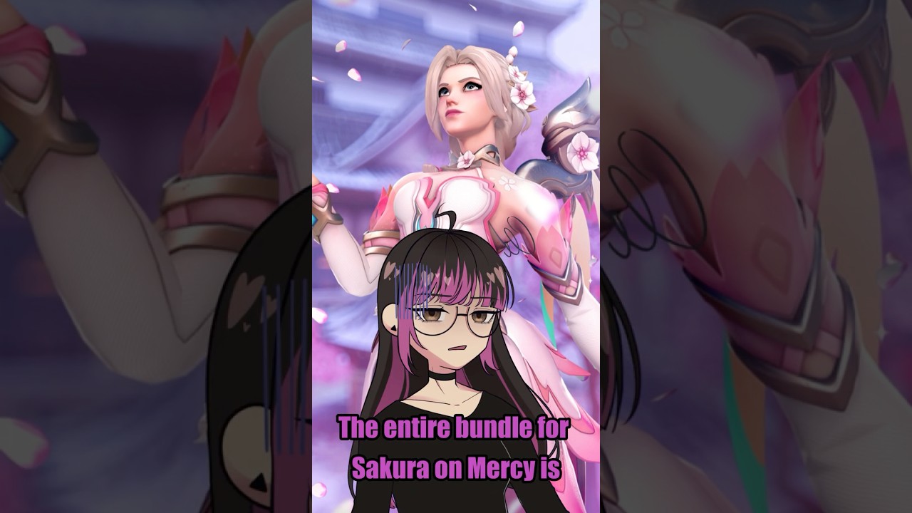 This Mercy Skin Is NOT Worth It 💸#Overwatch2 #Mercy #SakuraMercy #OverwatchSkins