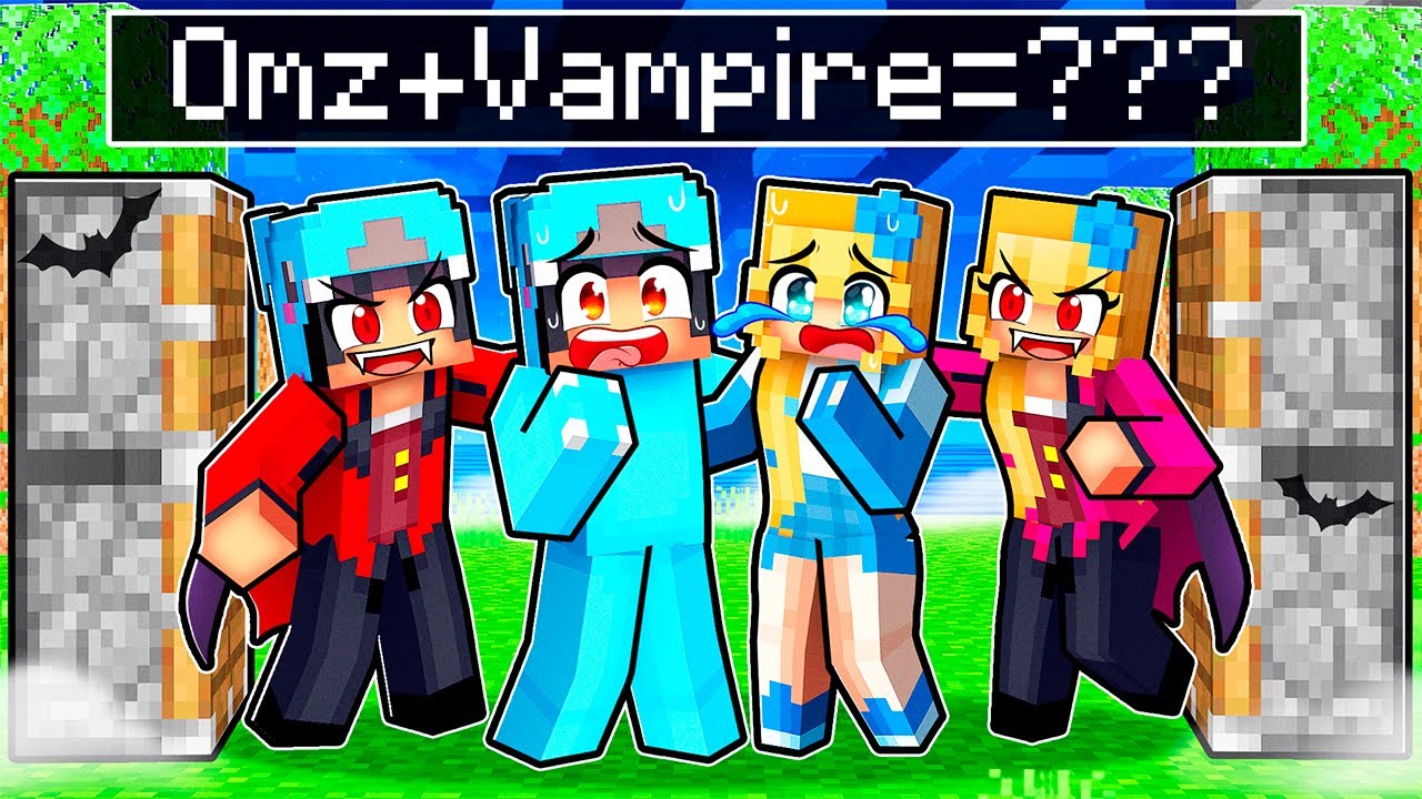 Omz + Vampire = ??? In Minecraft!