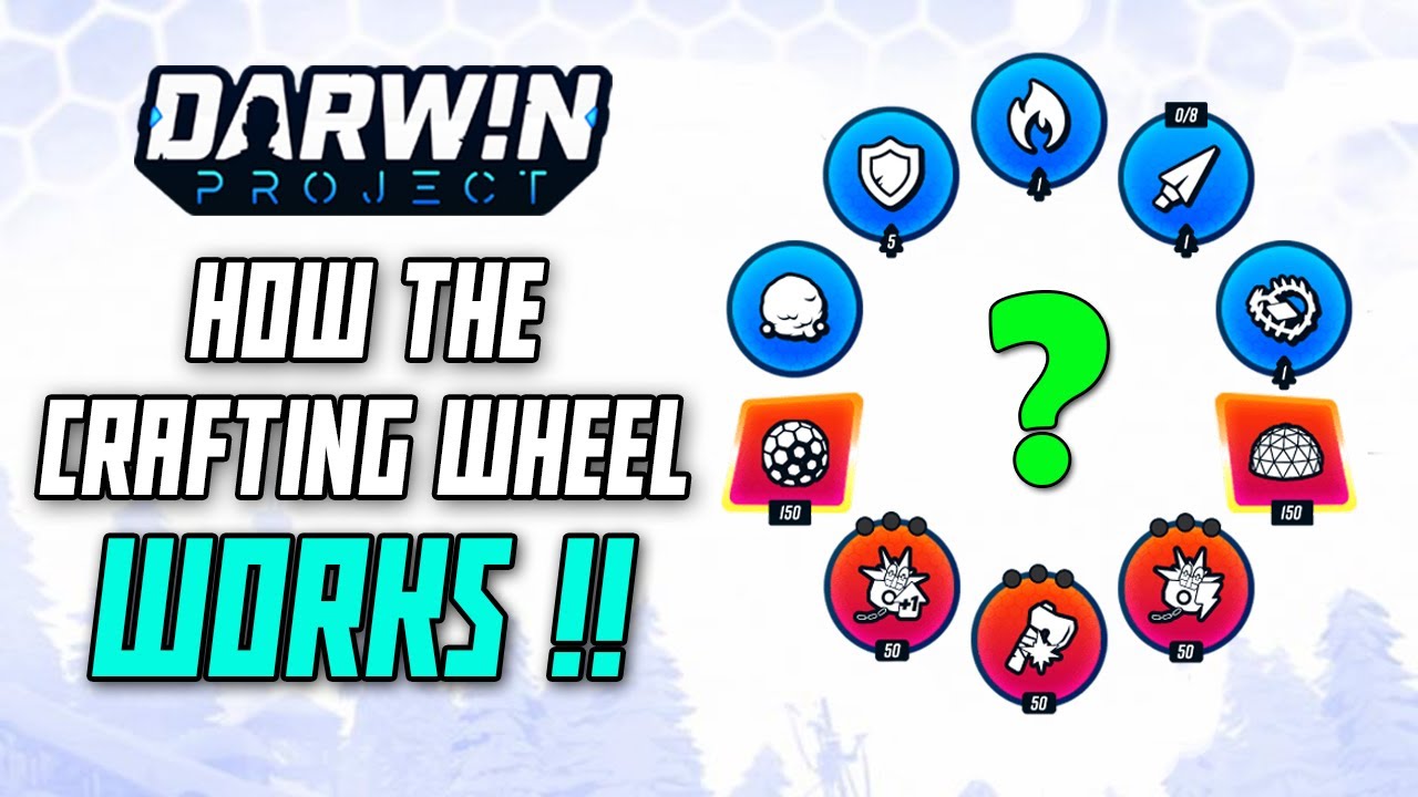How Does Darwin Project Crafting Wheel Works | Darwin Project Tips & Tricks For Beginners