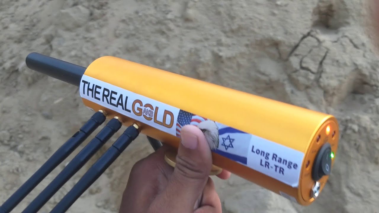 AKS Gold Detector The Real Gold Depth Test Underground in Pakistan