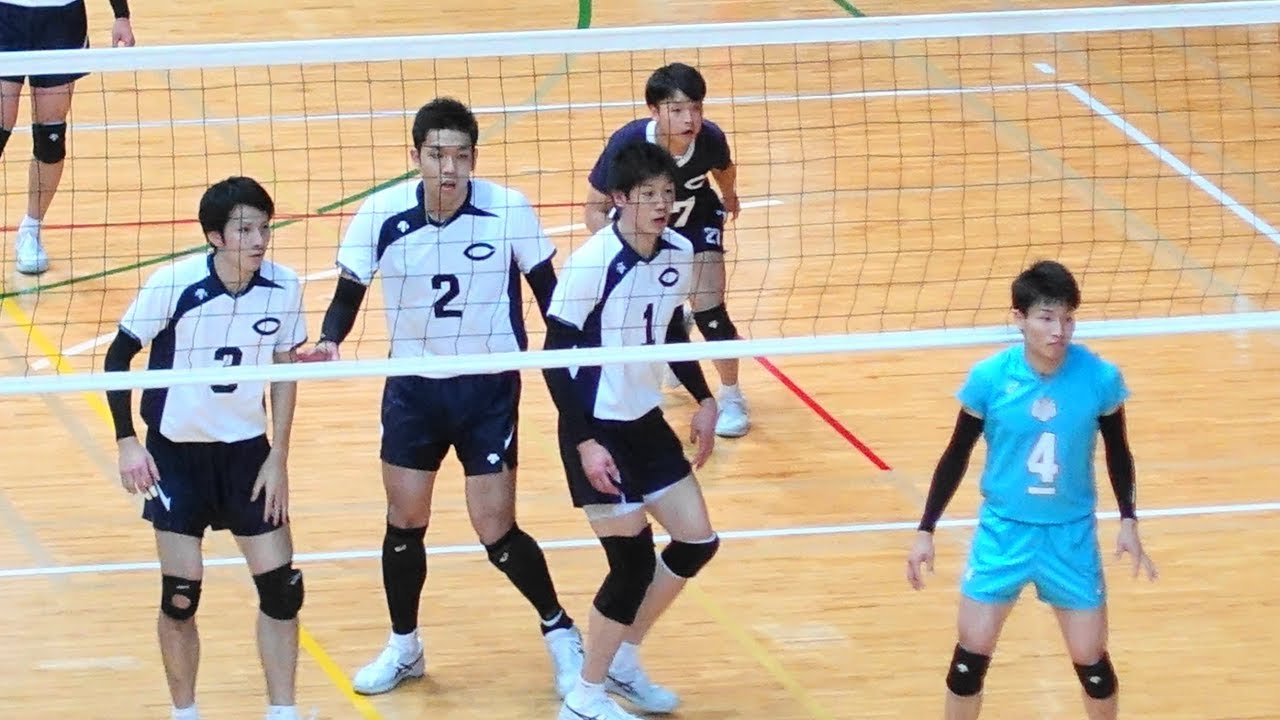 石川祐希 大竹壱青 筑波大学vs中央大学 第5セット 全日本インカレ2017 準決勝 Yuki Ishikawa Japan volleyball