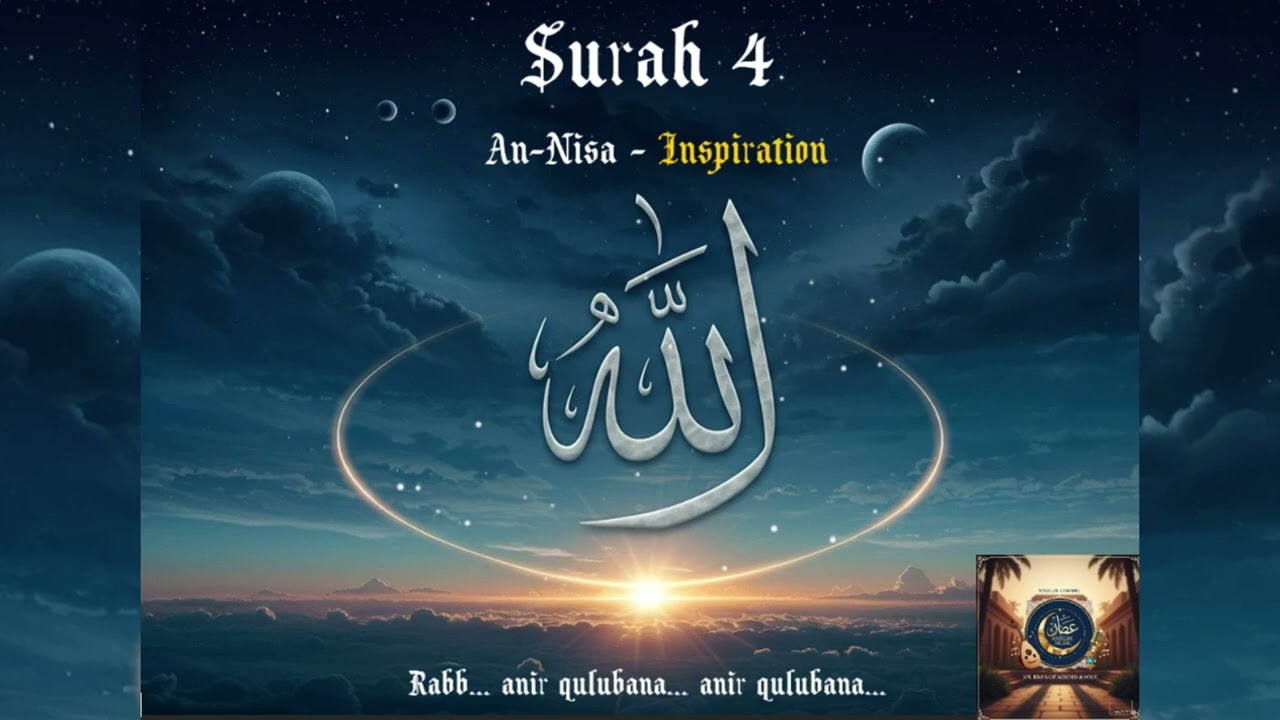 Surah 4 - An-Nisa Inspiration. Muslim Music - Nasheed. Islamic Music.